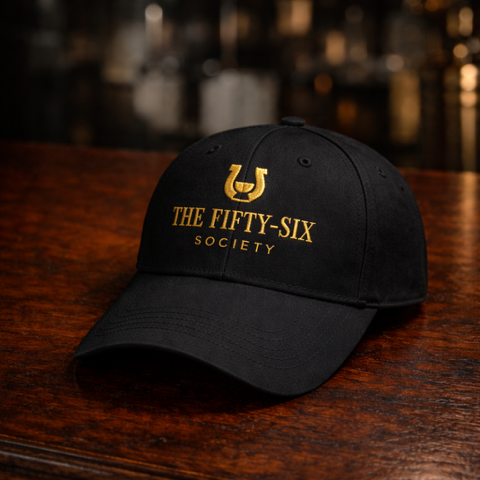 The Fifty-Six Society Performance Cap in Black